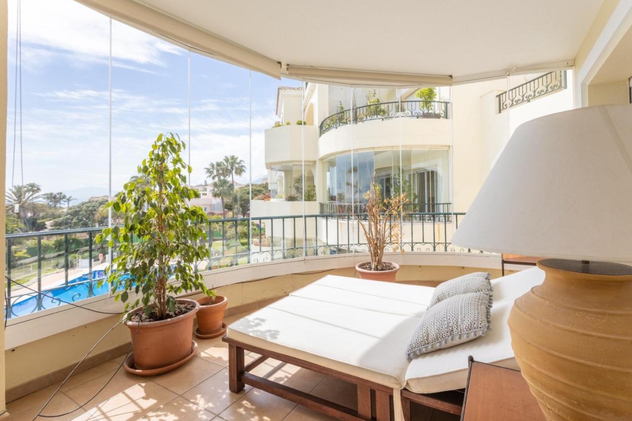 Homeforguest Front Line Beach Apartment In Hacienda Playa מארבלה מראה חיצוני תמונה