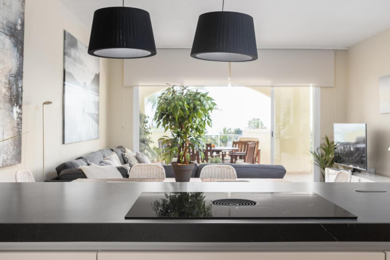 Homeforguest Front Line Beach Apartment In Hacienda Playa מארבלה מראה חיצוני תמונה