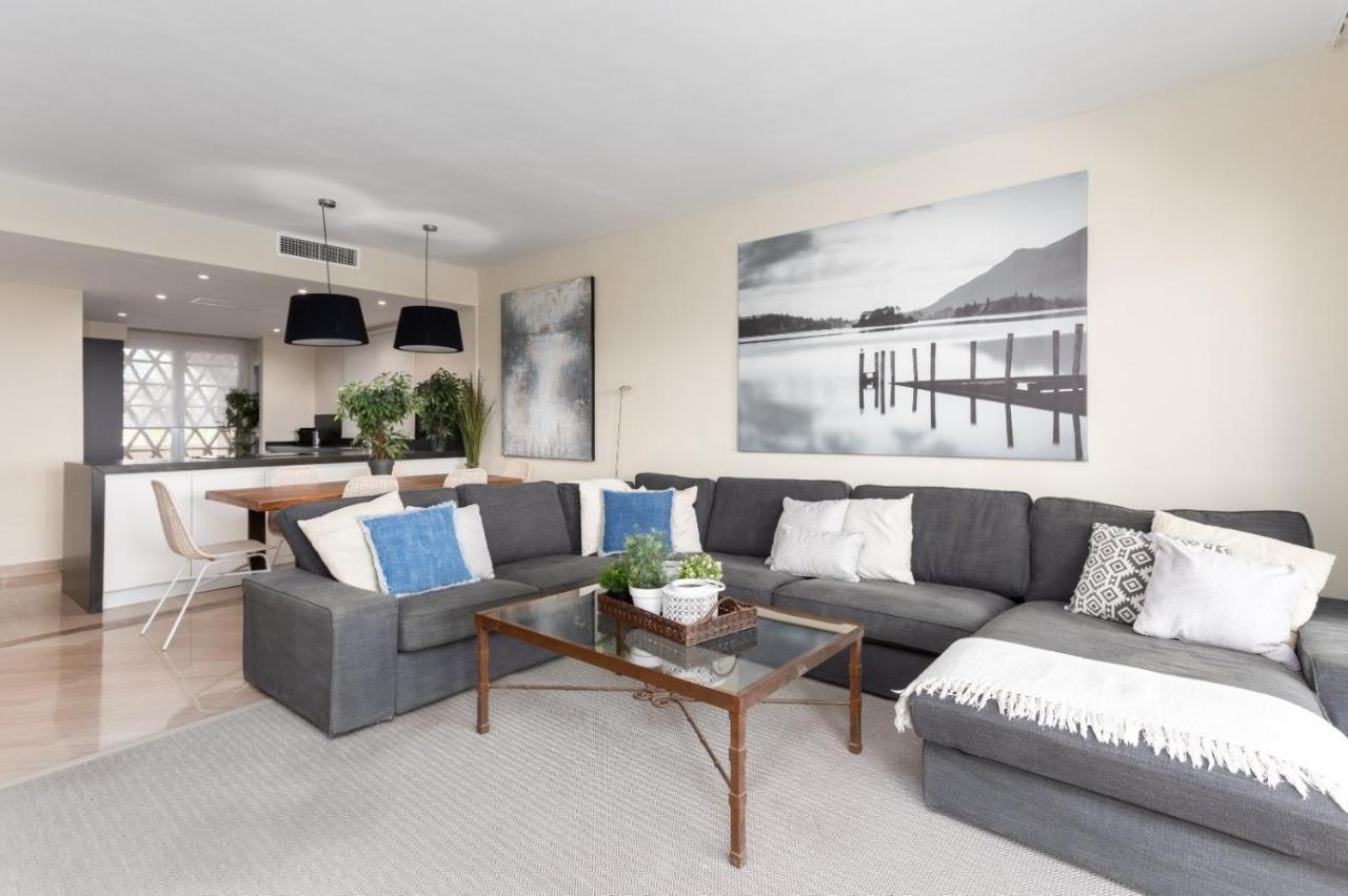 Homeforguest Front Line Beach Apartment In Hacienda Playa מארבלה מראה חיצוני תמונה