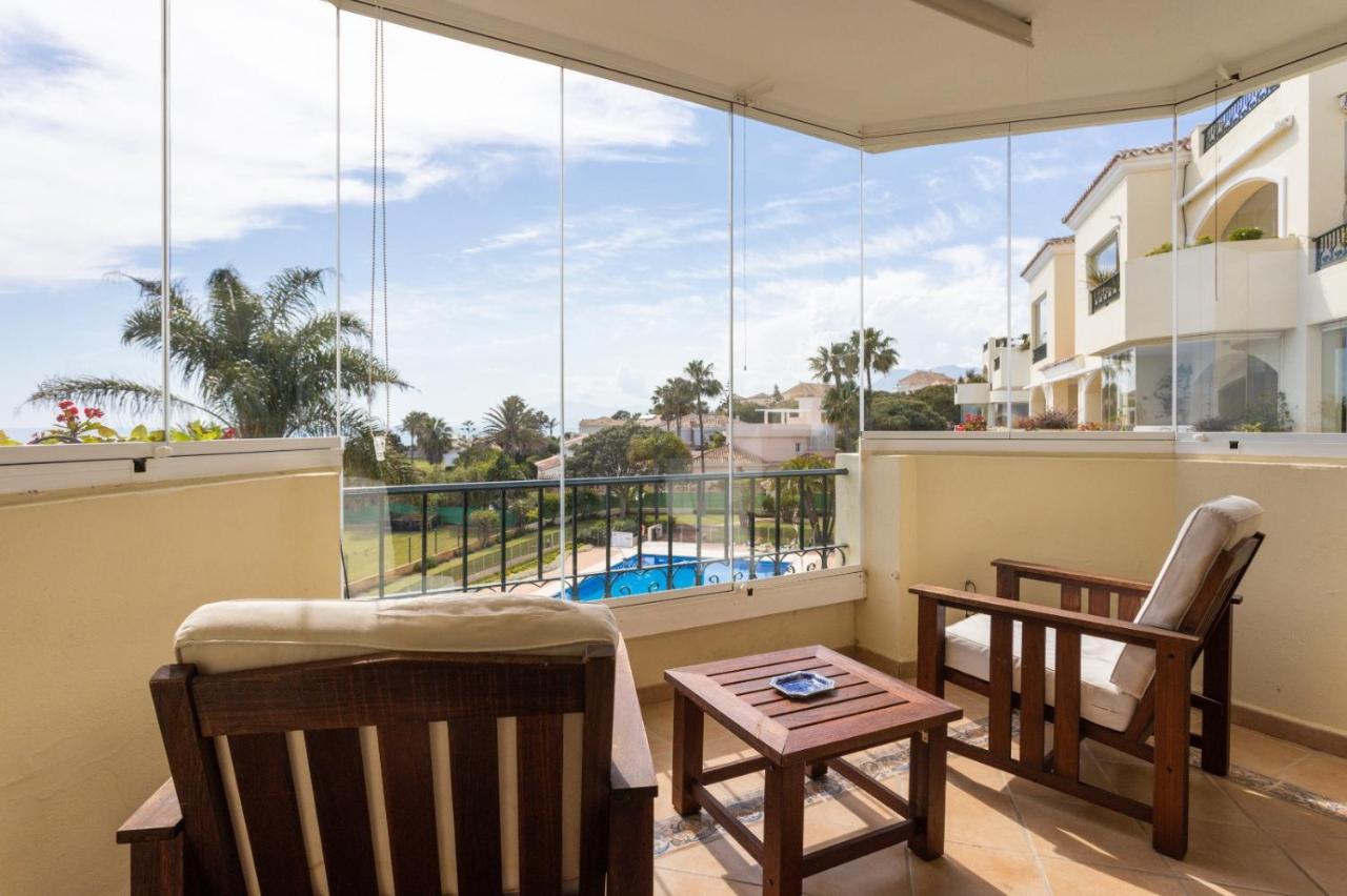 Homeforguest Front Line Beach Apartment In Hacienda Playa מארבלה מראה חיצוני תמונה