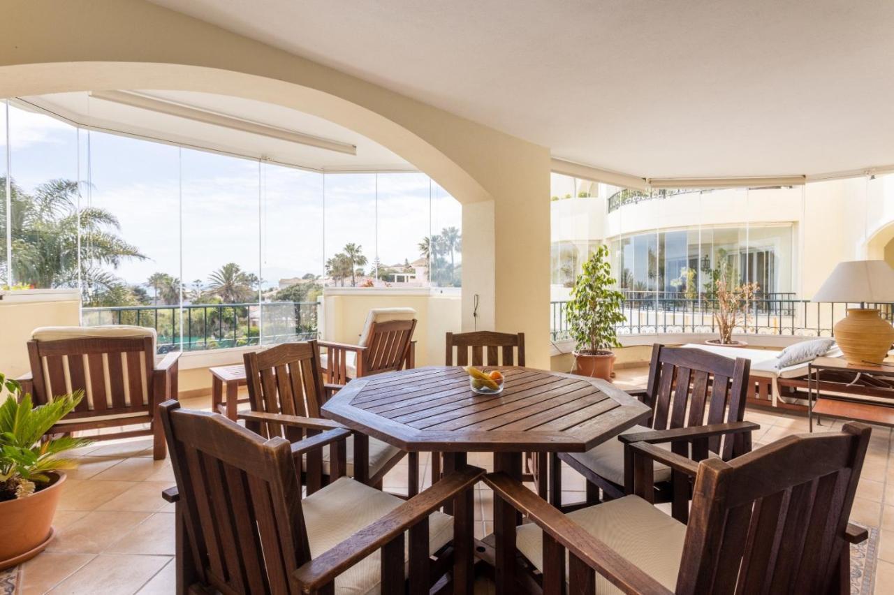 Homeforguest Front Line Beach Apartment In Hacienda Playa מארבלה מראה חיצוני תמונה
